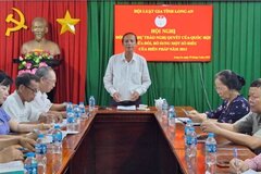 Hội Luật gia tỉnh Long An đề xuất giữ quyền chất vấn với Chánh án, Viện trưởng VKS