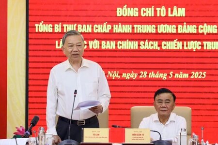 Tổng Bí thư Tô Lâm yêu cầu xóa bỏ thế độc quyền Nhà nước về vàng miếng