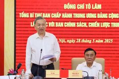 Tổng Bí thư Tô Lâm yêu cầu xóa bỏ thế độc quyền Nhà nước về vàng miếng