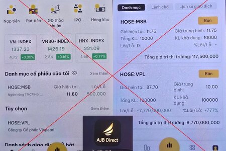 Công an Hà Nội cảnh báo thủ đoạn lừa đảo qua app chứng khoán giả mạo