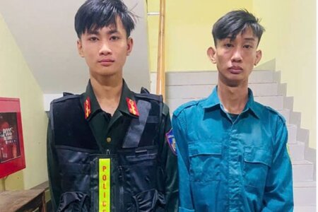 Bắt giữ 2 đối tượng giả danh Công an để cưỡng đoạt tài sản người đi đường