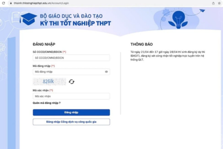 Hướng dẫn xác nhận thông tin để thí sinh được hưởng ưu tiên khu vực theo nơi thường trú