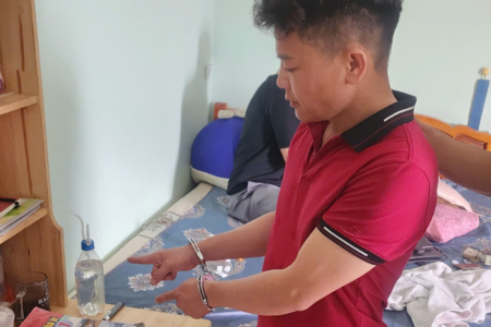 Bắt giữ đối tượng tổ chức sử dụng trái phép chất ma túy tại Quảng Ninh
