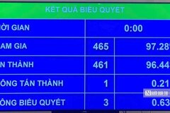 Quốc hội thông qua sáp nhập tỉnh, cả nước còn 34 tỉnh, thành phố từ ngày 12/6
