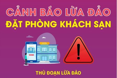 Đặt khách sạn giảm giá trên mạng, người phụ nữ bị mất hàng chục triệu đồng