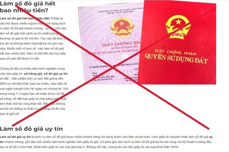 Cảnh báo thủ đoạn lừa đảo sử dụng tài liệu giả trong giao dịch bất động sản
