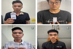 Bắt 4 thanh niên tổ chức sử dụng ma túy trong phòng trọ
