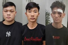 Bắt nhóm đối tượng đánh nhau, gây mất trật tự công cộng ở Hà Nội