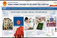 Quy định mới về thủ tục chứng nhận lãnh sự, hợp pháp hóa lãnh sự điện tử