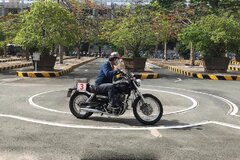 Có được thi bằng lái xe hạng A khi chưa có bằng lái xe hạng A1?