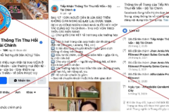 Cảnh báo trang facebook giả mạo Bộ Tài Chính hỗ trợ lấy lại tiền bị lừa