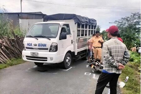 Khởi tố tài xế tông nữ sinh tử vong ở Vĩnh Long