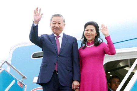 Tổng Bí thư và Phu Nhân sẽ thăm Hàn Quốc trong 4 ngày