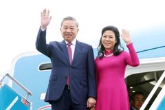 Tổng Bí thư và Phu Nhân sẽ thăm Hàn Quốc trong 4 ngày