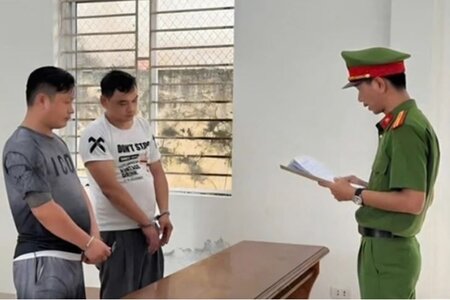 Bắt 2 đối tượng giả danh công an xông vào tụ điểm đánh bạc cướp tài sản