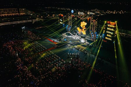 Mãn nhãn với ‘siêu sân khấu’ tại Đại nhạc hội T&T City Millennia