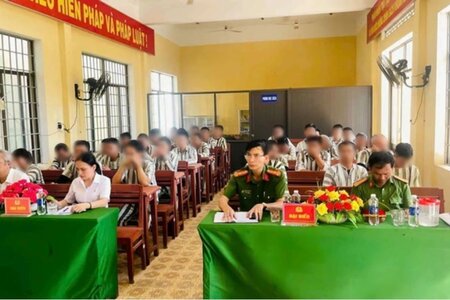 Hội Luật gia tỉnh Quảng Ngãi phổ biến, giáo dục pháp luật cho phạm nhân
