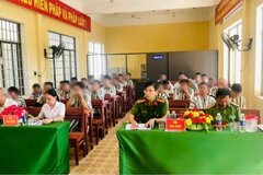 Hội Luật gia tỉnh Quảng Ngãi phổ biến, giáo dục pháp luật cho phạm nhân