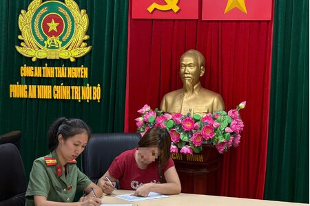 Xử lý người phụ nữ xúc phạm lực lượng chức năng liên quan đến vụ lao xe vào chốt bảo vệ A80