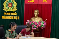 Xử lý người phụ nữ xúc phạm lực lượng chức năng liên quan đến vụ lao xe vào chốt bảo vệ A80