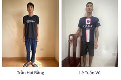 Bắt 2 đối tượng trộm két sắt bê ra đồng phá lấy 7 chỉ vàng và 50 triệu đồng