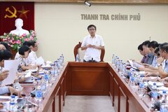 Thanh tra Chính phủ lấy ý kiến đóng góp sửa đổi một số dự án luật quan trọng