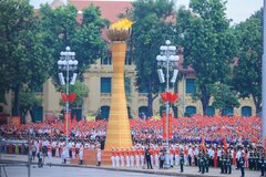 Tổng duyệt cấp Nhà nước Lễ kỷ niệm, diễu binh, diễu hành Quốc khánh 2/9 thà