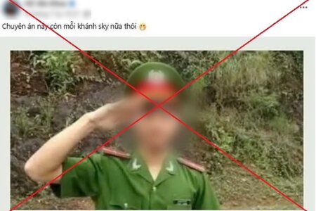 Xử phạt trường hợp đăng ảnh mặc trang phục công an để 'câu like'
