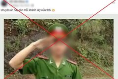 Xử phạt trường hợp đăng ảnh mặc trang phục công an để 'câu like'