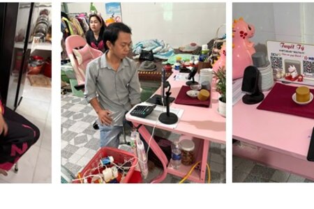 Bắt nhóm đối tượng livestream tổ chức đánh bạc trên mạng xã hội TikTok