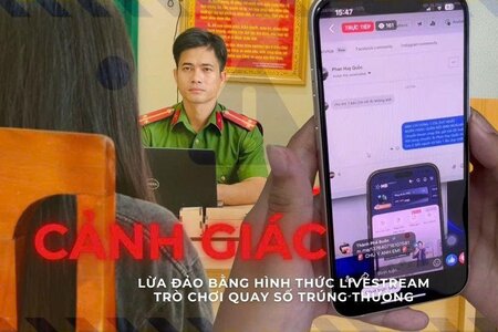 Cảnh giác trước thủ đoạn lừa đảo với chiêu trò livestream quay số trúng thưởng