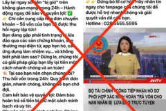 Cảnh báo giả mạo trang Facebook của Bộ Tài chính để lừa đảo
