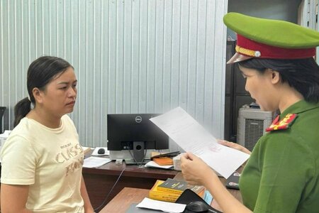 Bắt tạm giam người phụ nữ lừa đảo chiếm đoạt tài sản
