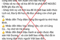 Hà Nội: Xử lý trường hợp xúc phạm tổ chức chính quyền địa phương hai cấp trong mùa mưa bão