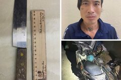 Bắt đối tượng dùng dao cướp xe máy của người cùng thôn