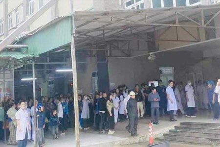 Bắt đối tượng dùng dao tấn công nhiều người ở Bệnh viện Sản Nhi Nghệ An