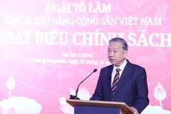 Toàn văn bài phát biểu của Tổng Bí thư Tô Lâm tại Đại học Oxford