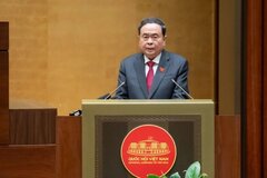 Chủ tịch Quốc hội Trần Thanh Mẫn ký ban hành Nghị quyết của Quốc hội về nhân sự