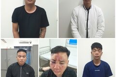 Tạm giữ hình sự 10 đối tượng gây rối trật tự công cộng ở Nghệ An