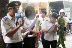 Quy định về cưỡng chế thi hành quyết định xử phạt vi phạm hành chính