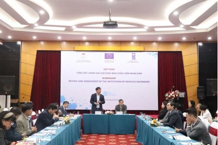 Cần sớm xác định hướng phát triển của chế định bào chữa viên nhân dân