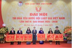 Hội Luật gia Việt Nam tổ chức thành công Đại hội thi đua yêu nước lần thứ IV