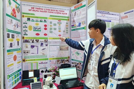Sửa Quy chế cuộc thi nghiên cứu khoa học, kĩ thuật cấp quốc gia dành cho học sinh