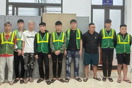 Tạm giữ hình sự nhóm đối tượng đánh nhau, gây rối trật tự công cộng lúc nửa đêm