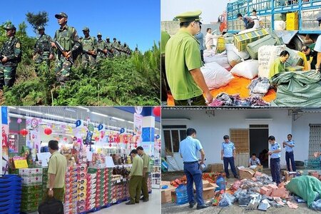 Quyết tâm 'tuyên chiến không khoan nhượng' với buôn lậu, hàng giả