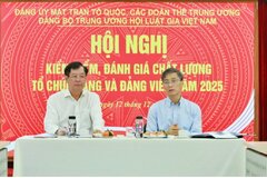 Đảng bộ Hội Luật gia Việt Nam: Hoàn thành xuất sắc nhiệm vụ năm 2025