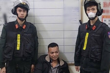 Bắt tạm giam đối tượng lái xe đâm vào cán bộ Cảnh sát giao thông