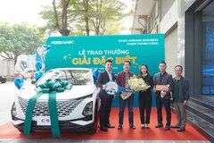 ABBANK trao thưởng xe OMODA C5 cho doanh nghiệp trúng giải đặc biệt chương trình “Chọn ABBANK Business – Chọn Thành công”