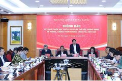 Bộ Công an thông tin về tiến độ xử lý một số vụ án, vụ việc được dư luận quan tâm