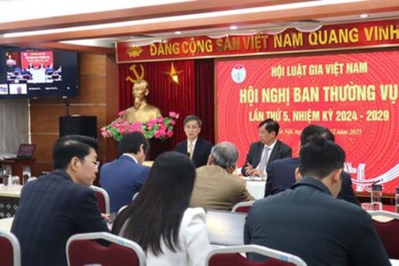 Hội nghị Ban Thường vụ Hội Luật gia Việt Nam lần thứ 5